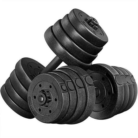 Yaheetech Adjustable Dumbbells for Home Gym