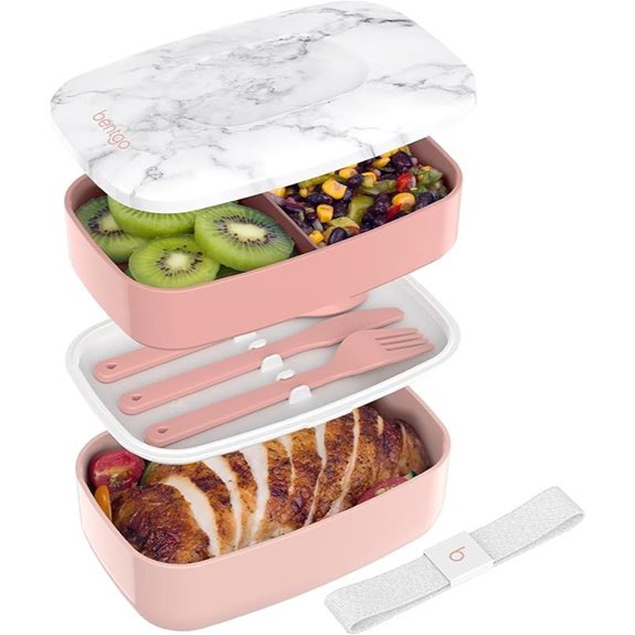 Bentgo Classic Adult Bento Box with Utensils