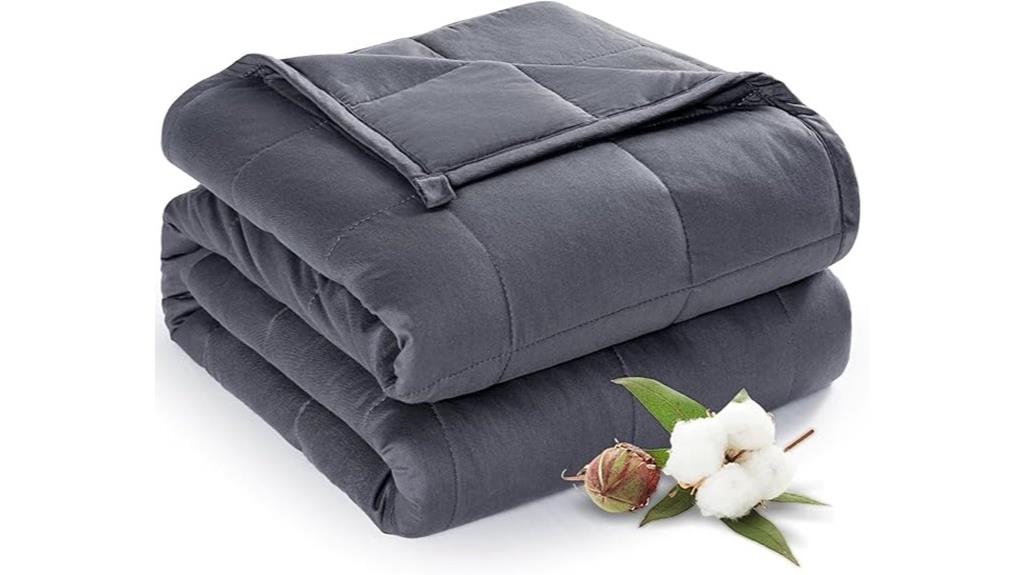 adult cotton weighted blanket