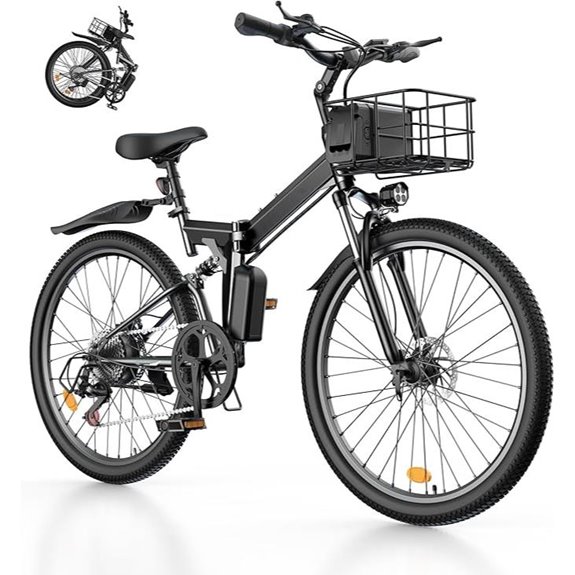 Electric Adult Mountain E-Bike 20MPH 25-55 Miles