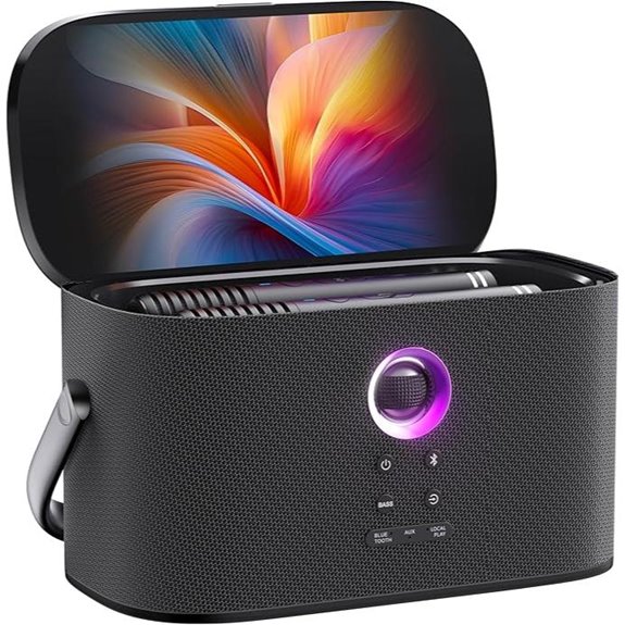 Karaoke Machine for Adults with Microphones and HDMI