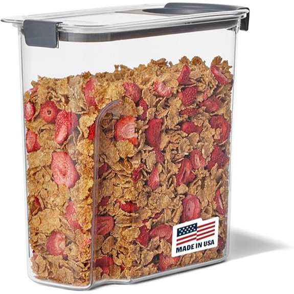 Rubbermaid Brilliance Airtight Cereal Storage Container
