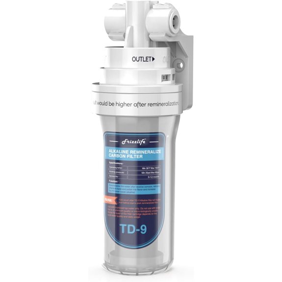 Frizzlife TD-9 Alkaline Water Filter for RO Systems