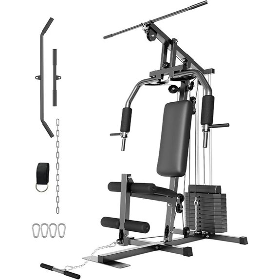 GarveeLife All-in-One Home Gym with 100LBS Weights