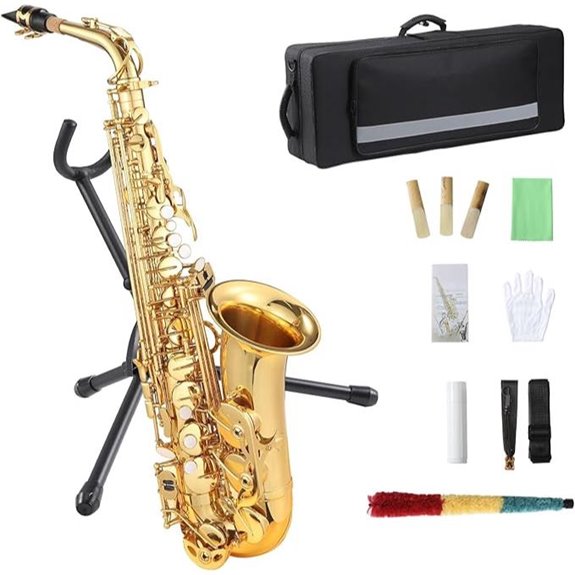 Senfot AS-100 Eb Alto Saxophone Full Kit