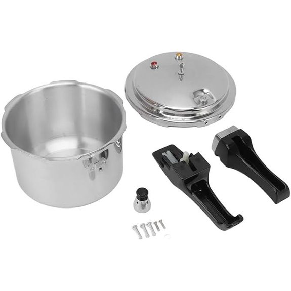 Yctze 3L Aluminum Pressure Cooker for Gas Stove