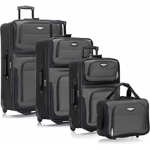 Travel Select Amsterdam 4-Piece Softside Luggage Set