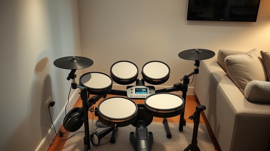 apartment friendly electronic drum considerations