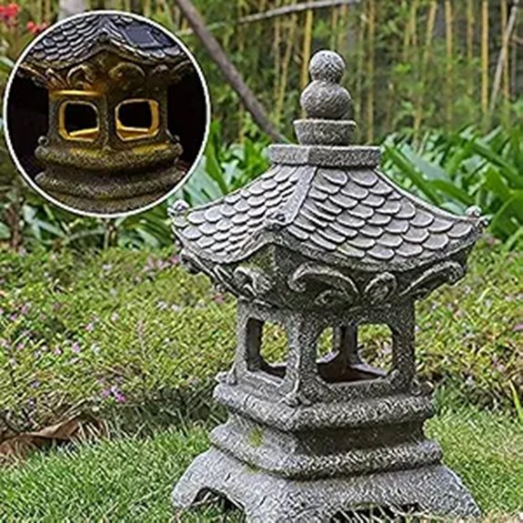 asian zen garden statue