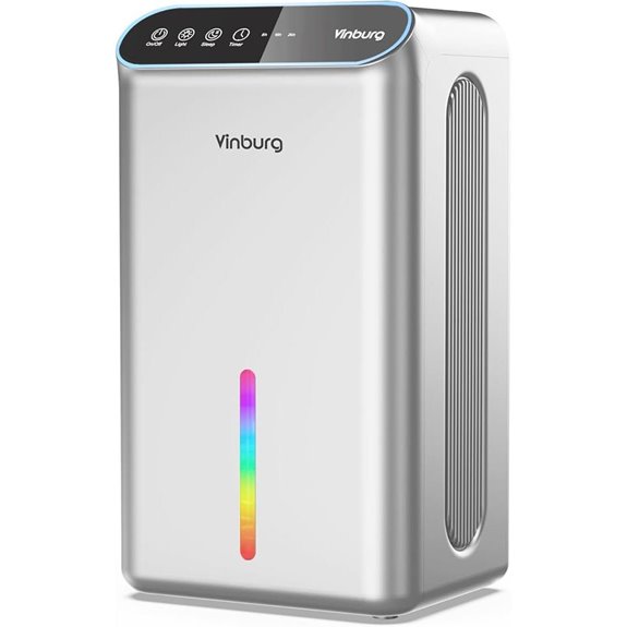 Dehumidifier for Basement Auto Shut-Off Sleep Mode