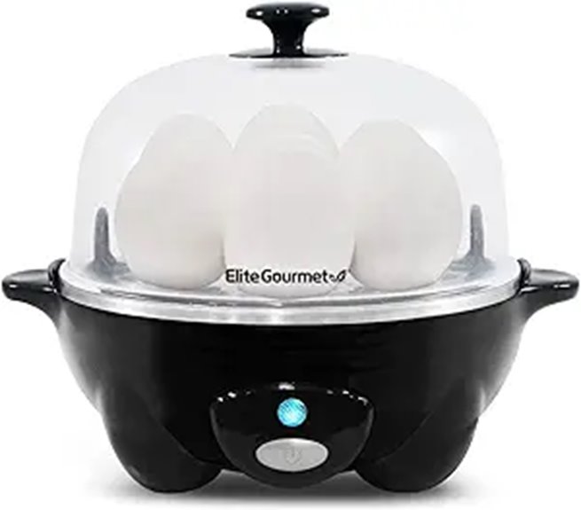 Elite Gourmet Egg Cooker with Auto Shut-Off