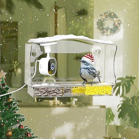 Freesason Bird Feeder with Camera & AI Identification