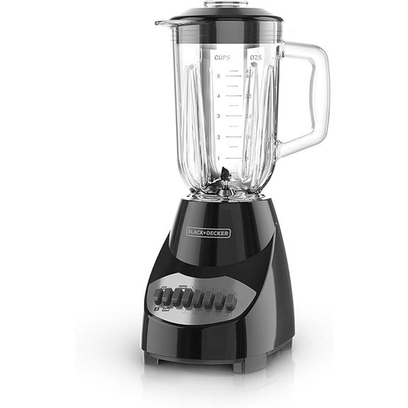BLACK+DECKER 6-Cup Glass Countertop Blender