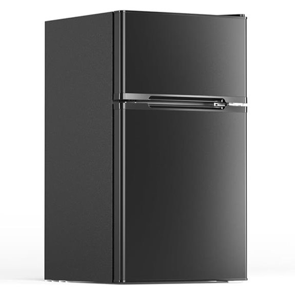 Mini Fridge with Freezer 3.1 Cu.Ft Black