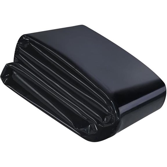 20 Mil Black Pond Liner for Koi Ponds and Water Features