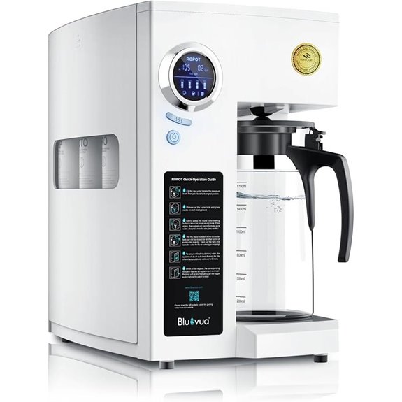 Bluevua RO100ROPOT Countertop Water Filter System