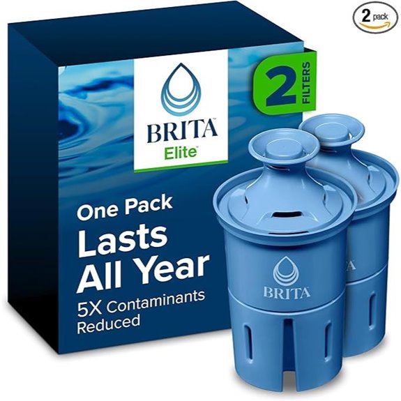 Brita Elite NSF Lead-Removing Water Filter (2 Pack)