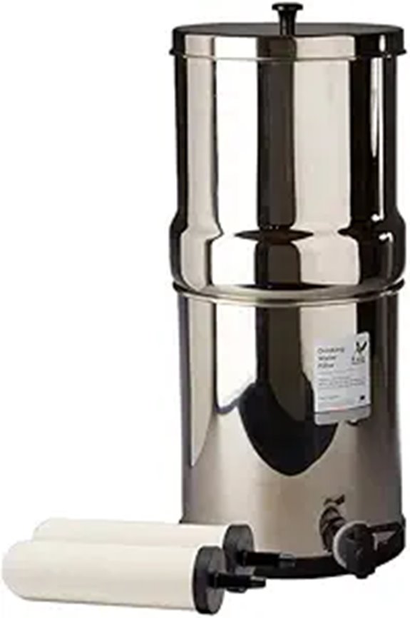British Berkefeld 2.24 Gallon Gravity Water Filter System