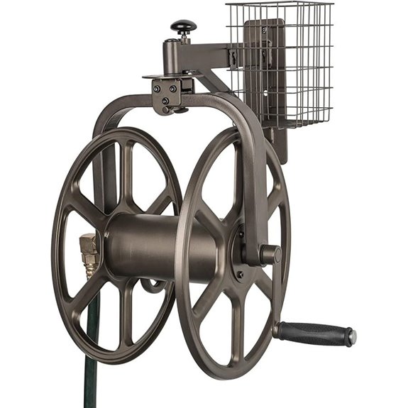 Liberty Garden 712 Multi-Directional Hose Reel Bronze