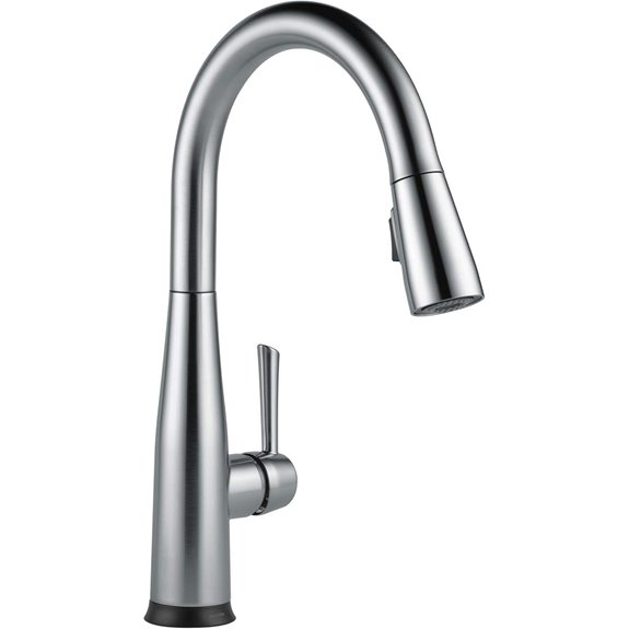 Delta Essa Brushed Nickel Touch Kitchen Faucet