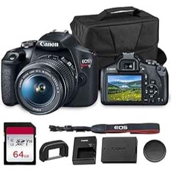Canon EOS Rebel T7 DSLR Camera Kit with Accessories