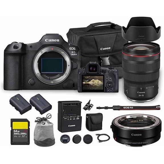 Canon EOS R5 Mark II Camera with RF 24-70mm Lens