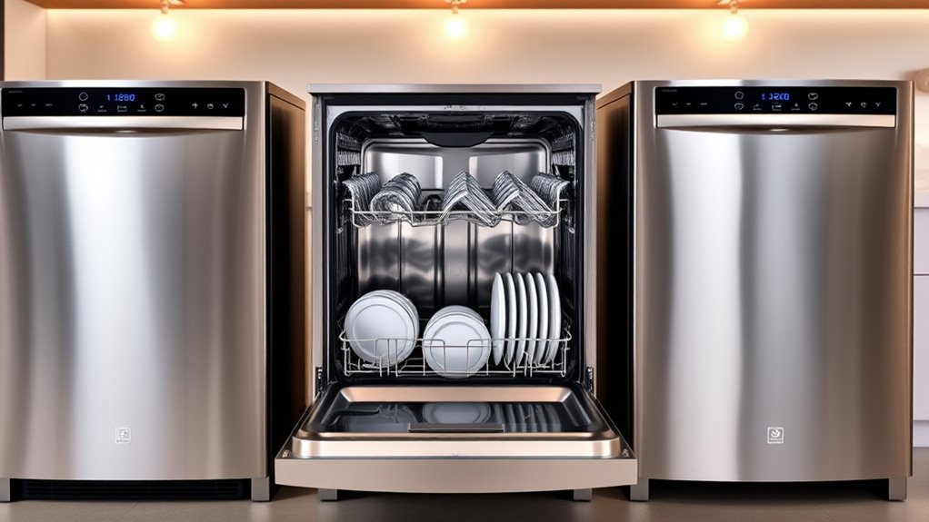 choose efficient spacious dishwasher