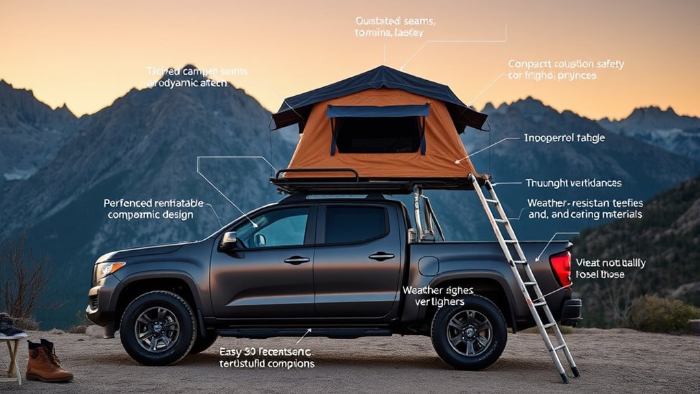 choose suitable truck roof tent