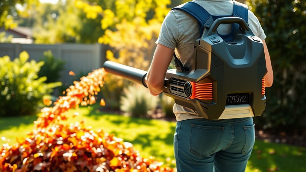 choosing a comfortable powerful blower