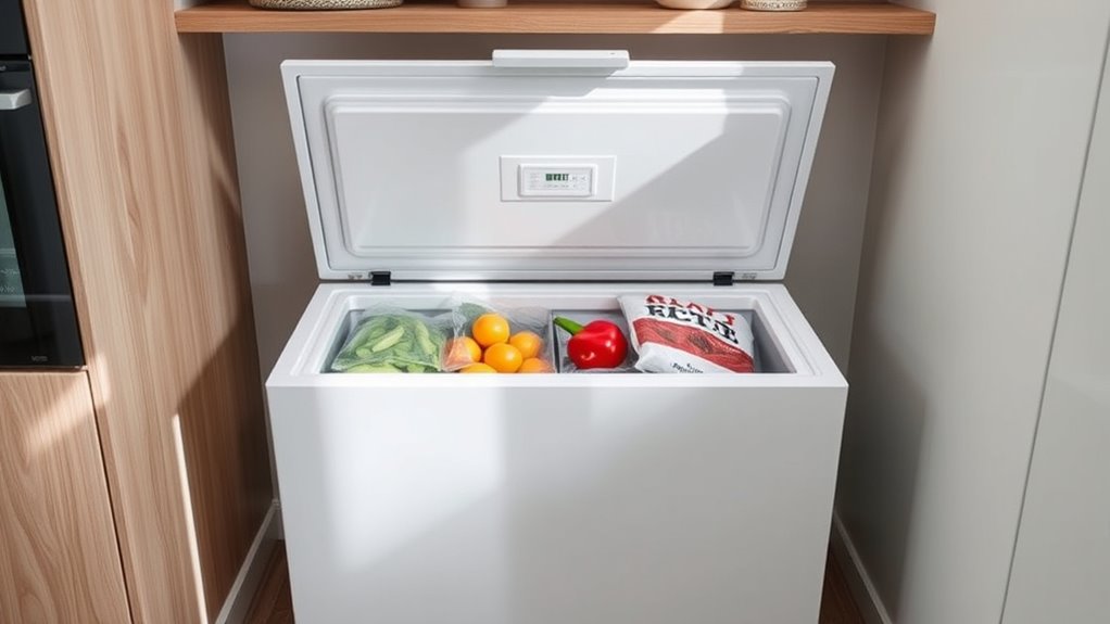 choosing efficient compact freezer