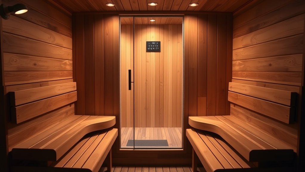 choosing spacious safe saunas