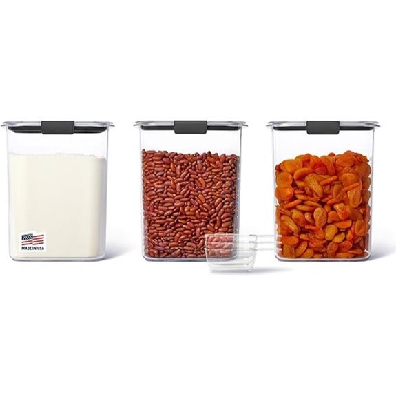 Rubbermaid Brilliance Food Storage Containers with Lids