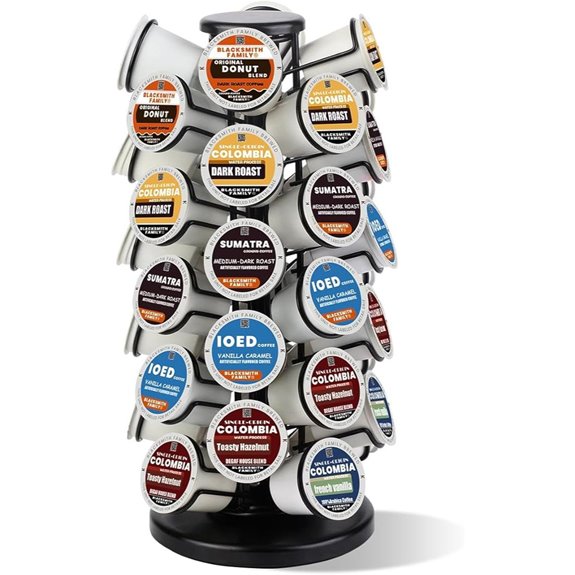 K Cup Holder Carousel for Coffee Pods (40 Pods)