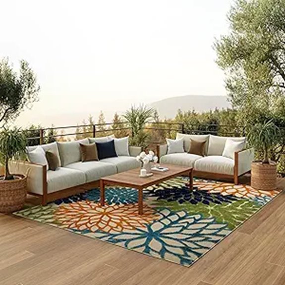 Nourison Aloha Multicolor Indoor/Outdoor Area Rug