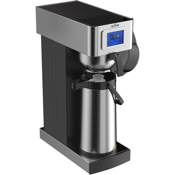 commercial airpot coffee brewer