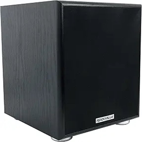 Rockville Rock Shaker 6.5 Subwoofer 200W Compact