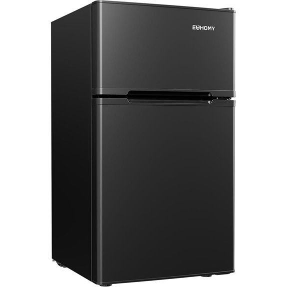 EUHOMY 3.2 Cu.Ft Mini Fridge with Freezer