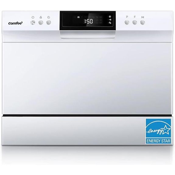 COMFEE Portable Mini Dishwasher with 6 Settings