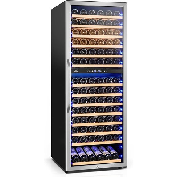 24-Inch Dual Zone Wine Cooler Refrigerator