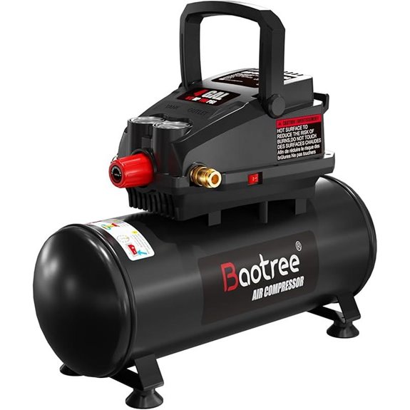 Portable Oil-Free Air Compressor for Garage Use