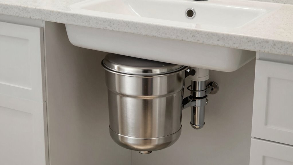compact sink garbage disposals