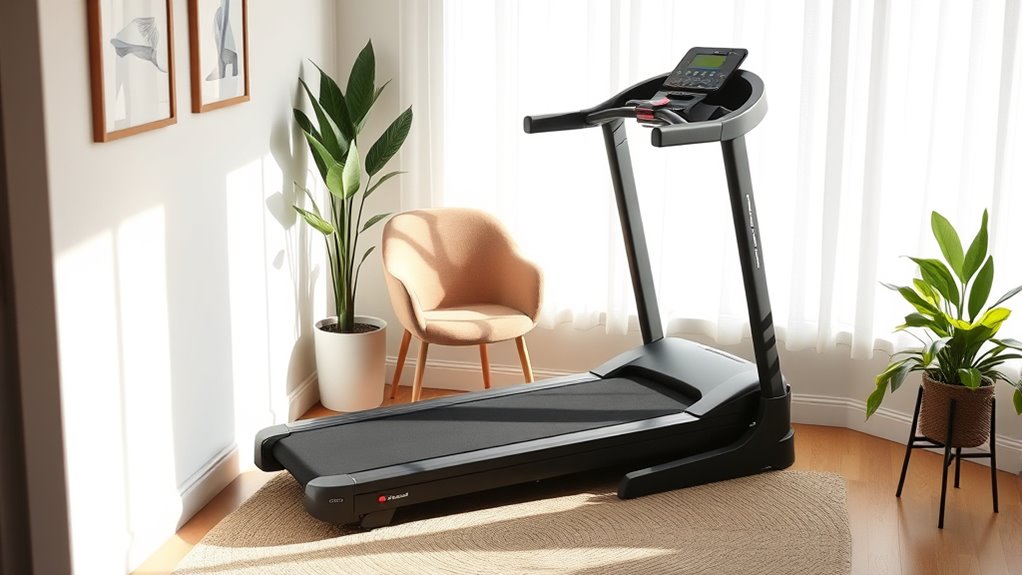 compact space saving treadmill options