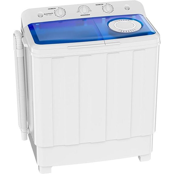 Auertech Portable Twin Tub Washing Machine (28lbs)