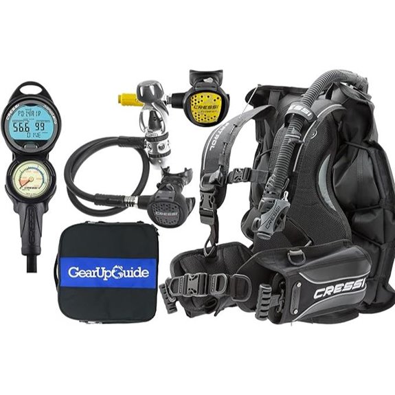 CRESSI Trim Diving Gear Set with BCD and Regulator