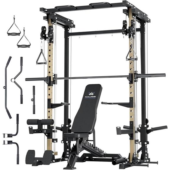 Major Fitness Drone3 Smith Machine & Full-Body Gym Equipment