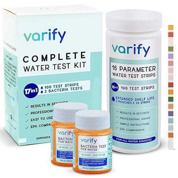 Varify 17-in-1 Drinking Water Test Kit with Strips