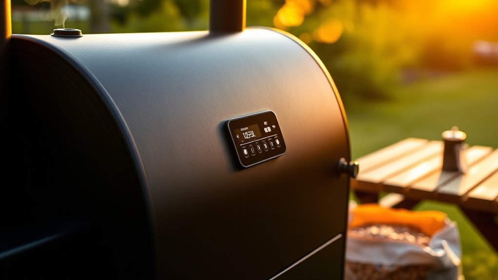 cooking capacity and controls