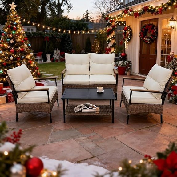 COOS BAY Sunset Haven Patio Furniture Set