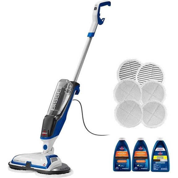 Bissell SpinWave Corded Mop Cleaner with Washable Pads