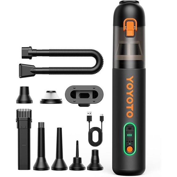 Cordless Handheld Car Vacuum 21000Pa Suction